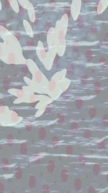 Organik desenli yüzey giriş stili video film sanatı ile soyut arkaplan tasarımı