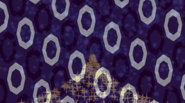 Lüks hareket projeleri için soyut tasarım stili animasyonu olan üst düzey dijital doku