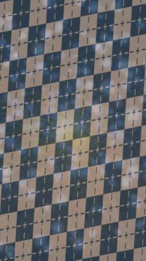 Soyut hareket desenli fütüristik video üretimi için dinamik dijital arkaplan