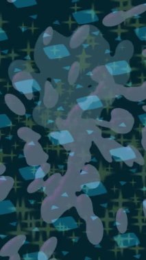 Dijital doku yüzey tasarım biçimi ile modern video animasyonu için gelişmiş hareket grafikleri