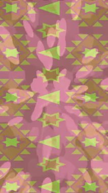 Estetik doku arkaplan tasarımı renkli hareket grafikleri ile moda film giriş profosyoneli