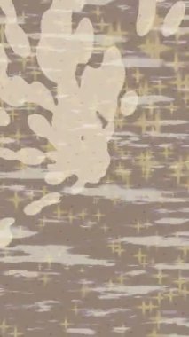 Soyut hareket desenli fütüristik video üretimi için dinamik dijital arkaplan