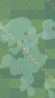 Benzersiz video giriş tasarımı projeleri için detaylı yüzey kalıbı film animasyon stili grafik girişi