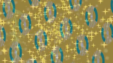 Lüks hareket projeleri için soyut tasarım stili animasyonu olan üst düzey dijital doku
