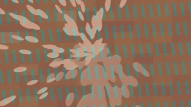 Dijital doku yüzey tasarım biçimi ile modern video animasyonu için gelişmiş hareket grafikleri