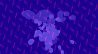 Soyut hareket desenli fütüristik video üretimi için dinamik dijital arkaplan