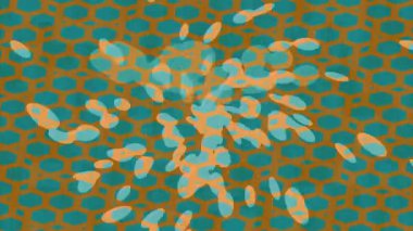 Profesyonel video projeleri sanat tarzı için organik hareketli arkaplan tasarımı