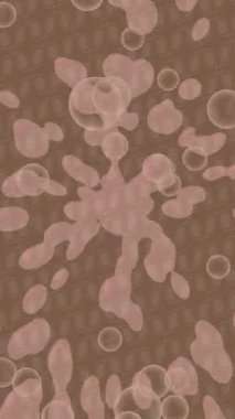 Benzersiz video giriş tasarımı projeleri için detaylı yüzey kalıbı film animasyon stili grafik girişi