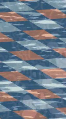 Soyut hareket desenli fütüristik video üretimi için dinamik dijital arkaplan