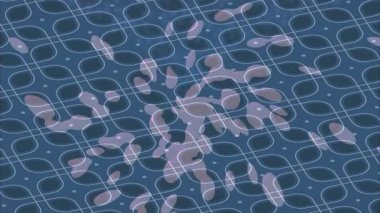 Organik desenli yüzey giriş stili video film sanatı ile soyut arkaplan tasarımı