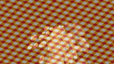 Benzersiz hareket grafikleri tasarım sanatına sahip yaratıcı film üretimi için özet bir arkaplan