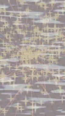 Modern medya üretimi için fütüristik dijital soyut doku sinematik tarz hareketli grafik ögesi