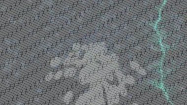 Organik desenli yüzey giriş stili video film sanatı ile soyut arkaplan tasarımı