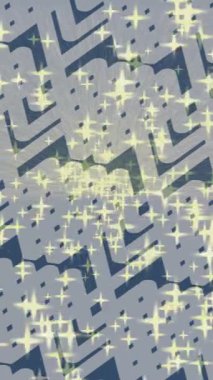 Benzersiz video giriş tasarımı projeleri için detaylı yüzey kalıbı film animasyon stili grafik girişi