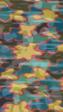 Organik desenli yüzey giriş stili video film sanatı ile soyut arkaplan tasarımı