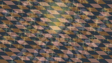 Dijital doku yüzey tasarım biçimi ile modern video animasyonu için gelişmiş hareket grafikleri