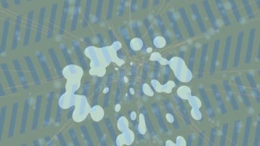 Benzersiz video giriş tasarımı projeleri için detaylı yüzey kalıbı film animasyon stili grafik girişi