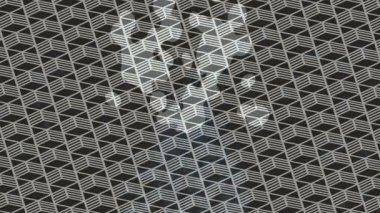 Soyut hareket desenli fütüristik video üretimi için dinamik dijital arkaplan