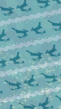 Benzersiz dijital animasyon tarzı grafikleri olan yaratıcı ortam tasarımı için yenilikçi hareket dokusu