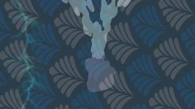 Modern medya üretimi için fütüristik dijital soyut doku sinematik tarz hareketli grafik ögesi