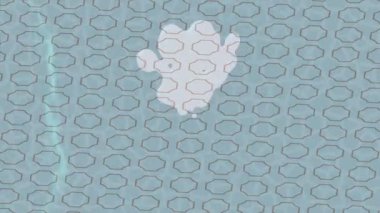 Benzersiz dijital hareket grafiklerine sahip yaratıcı sinematik projeler için yumuşak animasyon yüzeyi