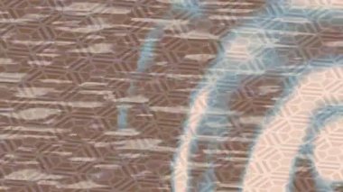 Soyut hareket desenli fütüristik video üretimi için dinamik dijital arkaplan