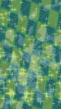 Estetik doku arkaplan tasarımı renkli hareket grafikleri ile moda film giriş profosyoneli