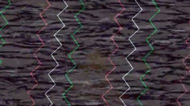 Soyut hareket desenli fütüristik video üretimi için dinamik dijital arkaplan