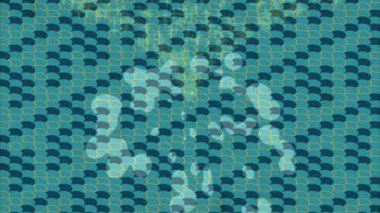 Lüks hareket projeleri için soyut tasarım stili animasyonu olan üst düzey dijital doku