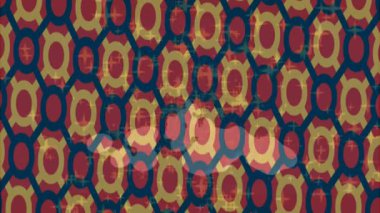 Dijital doku yüzey tasarım biçimi ile modern video animasyonu için gelişmiş hareket grafikleri