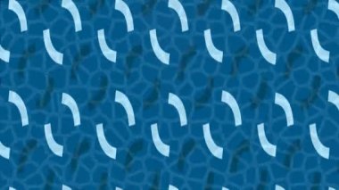 Benzersiz video giriş tasarımı projeleri için detaylı yüzey kalıbı film animasyon stili grafik girişi