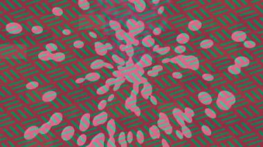 Benzersiz dijital animasyon tarzı grafikleri olan yaratıcı ortam tasarımı için yenilikçi hareket dokusu