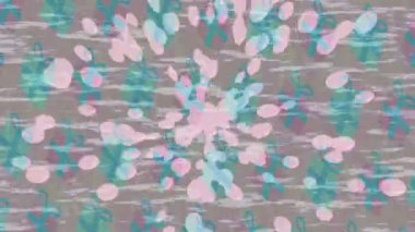 Organik desenli yüzey giriş stili video film sanatı ile soyut arkaplan tasarımı