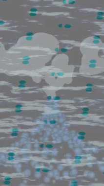 Estetik doku arkaplan tasarımı renkli hareket grafikleri ile moda film giriş profosyoneli