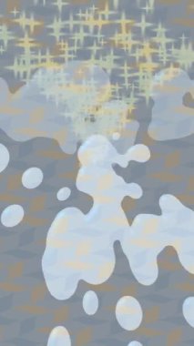 Organik desenli yüzey giriş stili video film sanatı ile soyut arkaplan tasarımı