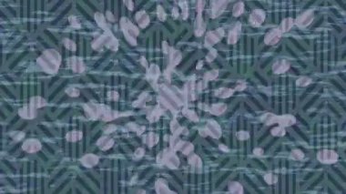 Organik desenli yüzey giriş stili video film sanatı ile soyut arkaplan tasarımı