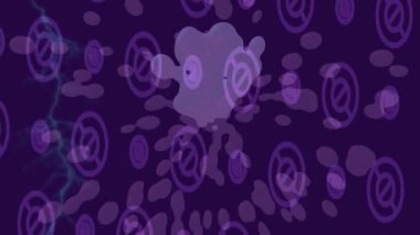 Estetik doku arkaplan tasarımı renkli hareket grafikleri ile moda film giriş profosyoneli