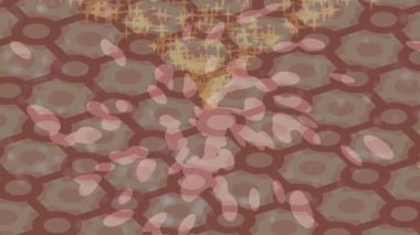 Profesyonel video projeleri sanat tarzı için organik hareketli arkaplan tasarımı