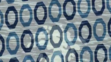 Benzersiz dijital animasyon tarzı grafikleri olan yaratıcı ortam tasarımı için yenilikçi hareket dokusu