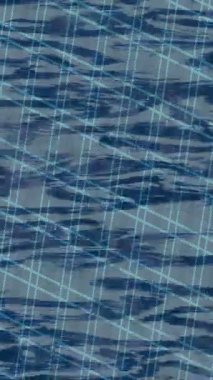 Lüks hareket projeleri için soyut tasarım stili animasyonu olan üst düzey dijital doku