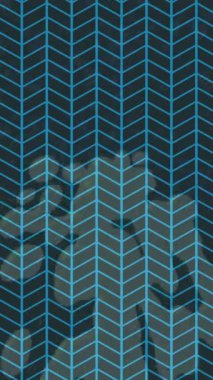 Benzersiz dijital animasyon tarzı grafikleri olan yaratıcı ortam tasarımı için yenilikçi hareket dokusu