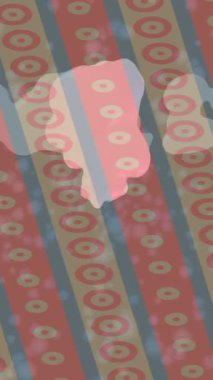 Benzersiz video giriş tasarımı projeleri için detaylı yüzey kalıbı film animasyon stili grafik girişi