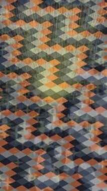 Organik desenli yüzey giriş stili video film sanatı ile soyut arkaplan tasarımı