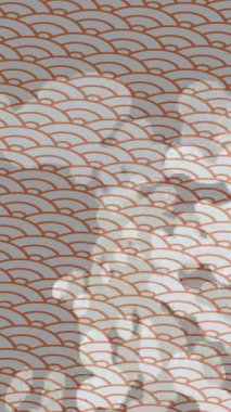 Benzersiz hareket dokusu tasarım sanatı ile profesyonel video düzenleme için modern soyut grafikler