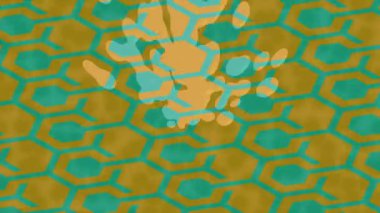 Soyut hareket desenli fütüristik video üretimi için dinamik dijital arkaplan