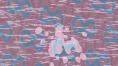 Modern medya üretimi için fütüristik dijital soyut doku sinematik tarz hareketli grafik ögesi