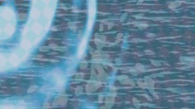 Dijital doku yüzey tasarım biçimi ile modern video animasyonu için gelişmiş hareket grafikleri