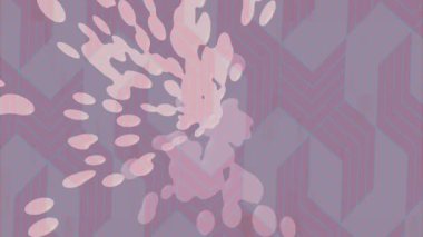 Organik desenli yüzey giriş stili video film sanatı ile soyut arkaplan tasarımı