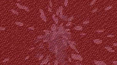 Benzersiz video giriş tasarımı projeleri için detaylı yüzey kalıbı film animasyon stili grafik girişi