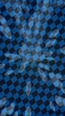 Soyut hareket desenli fütüristik video üretimi için dinamik dijital arkaplan